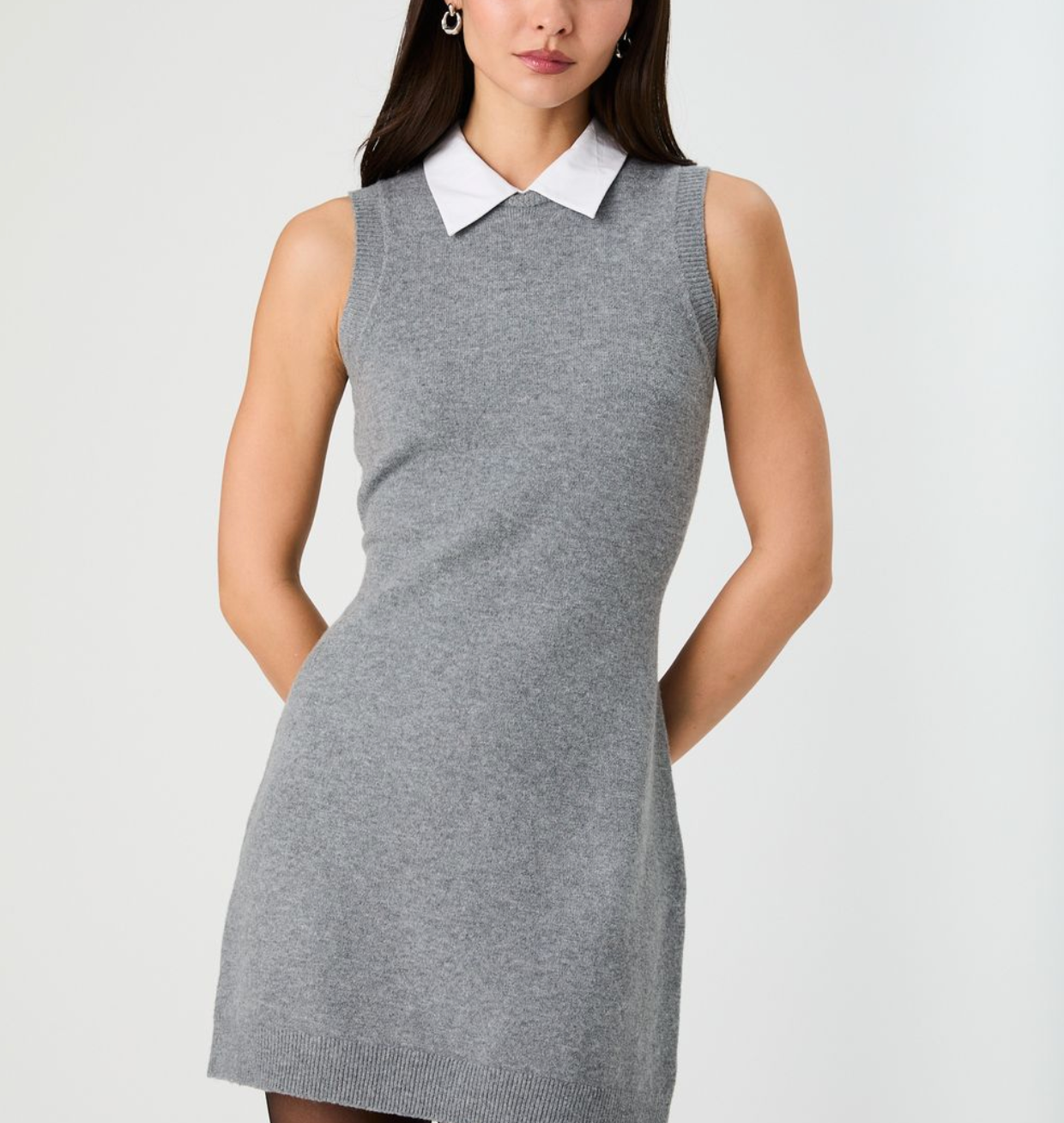 Vhari Knit Sleeveless Mini Dress