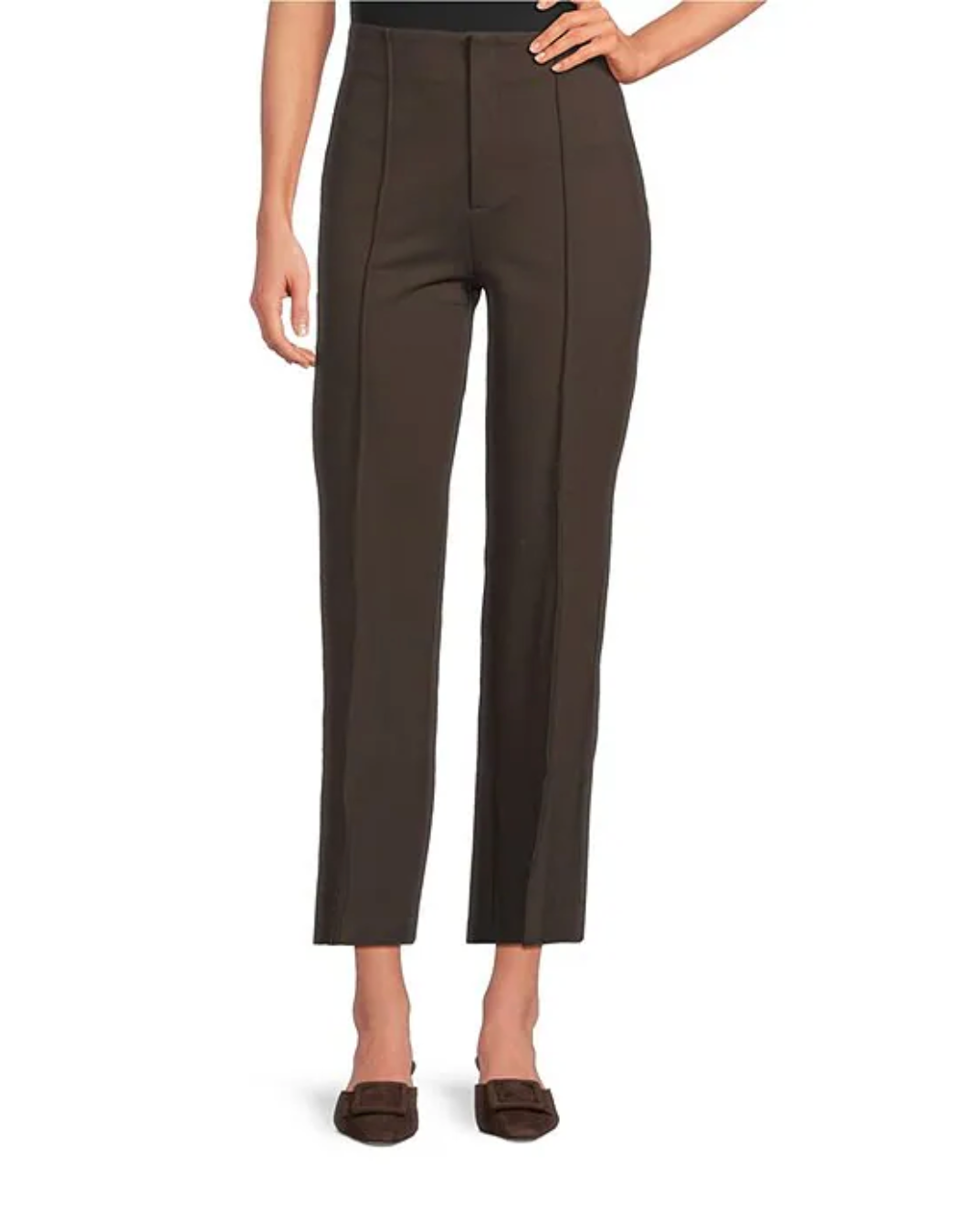 Jensen Flare Pant in Brown