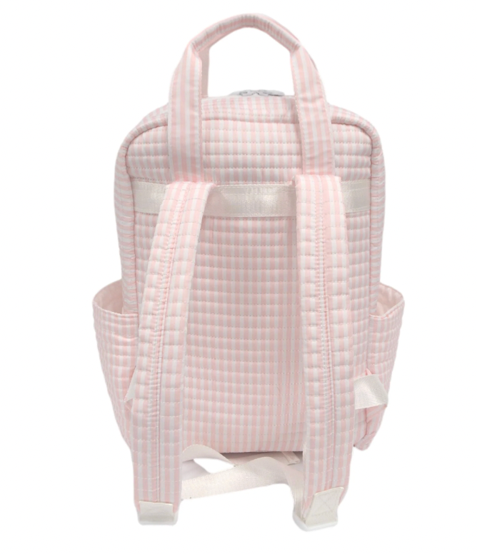 QUILTED ALL YOU NEED BAG - PIMLICO STRIPE PINK