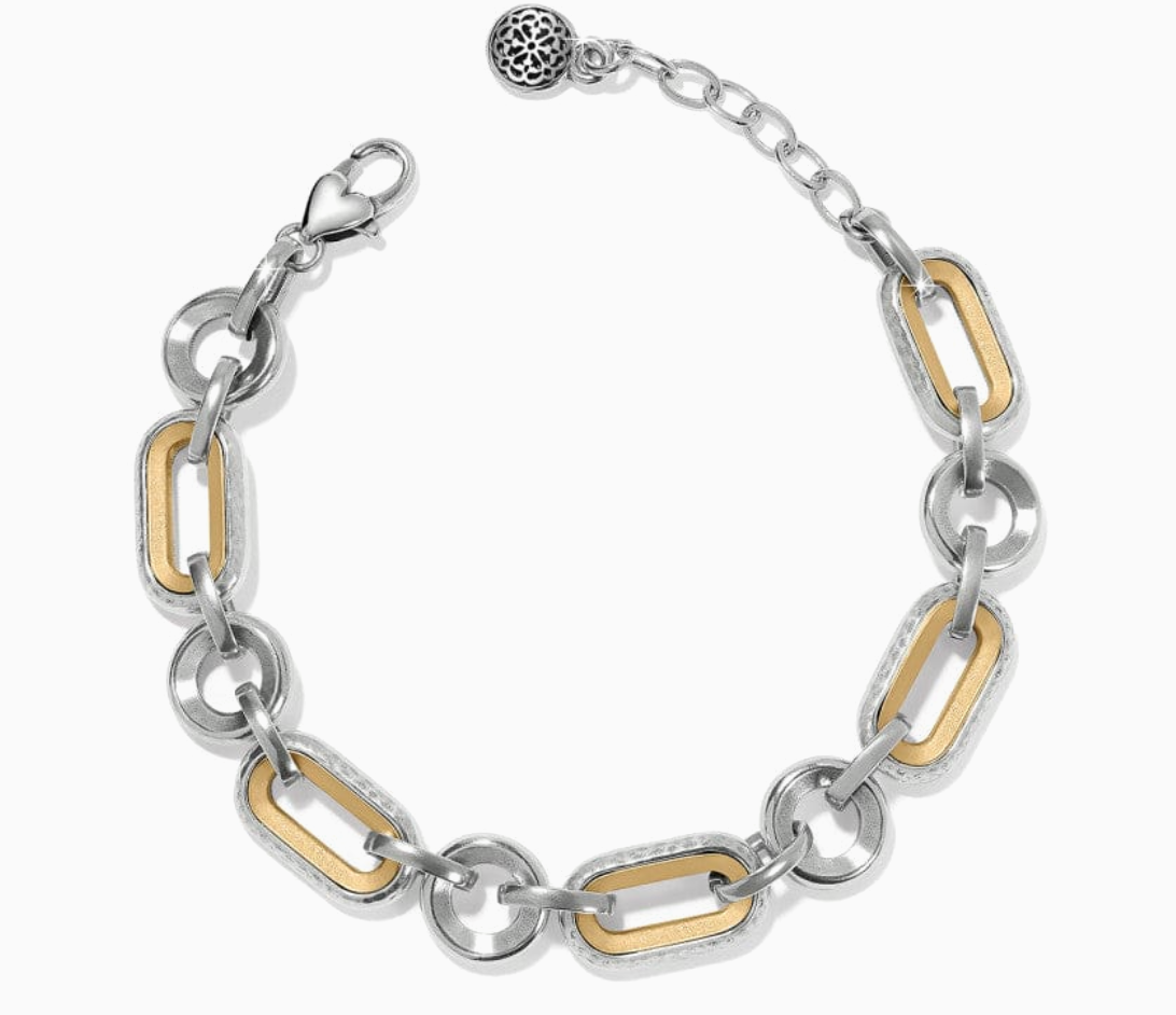Ferrara Medici Two Tone Link Bracelet