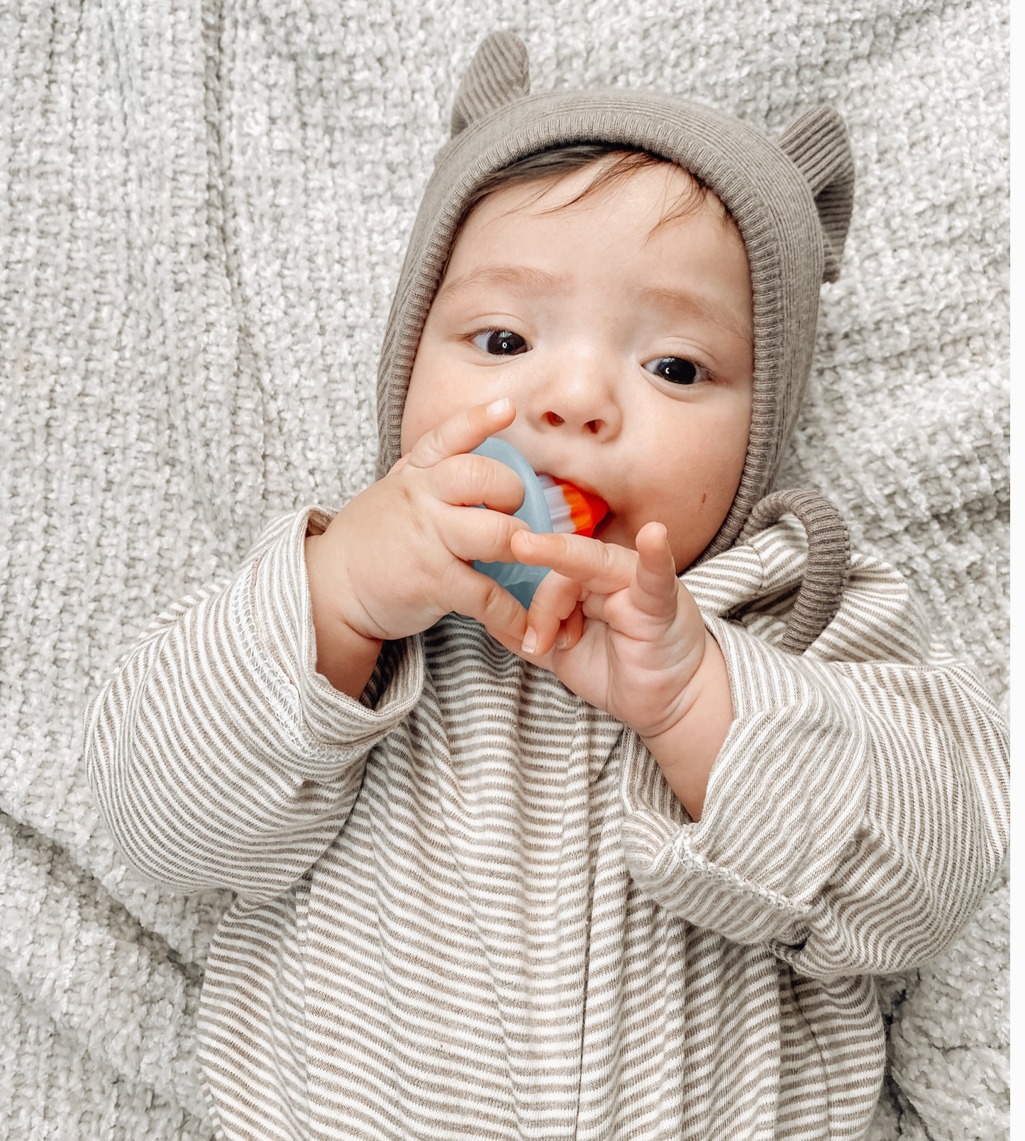 Teensy Teether™ Hero Pop Soothing Silicone Teether