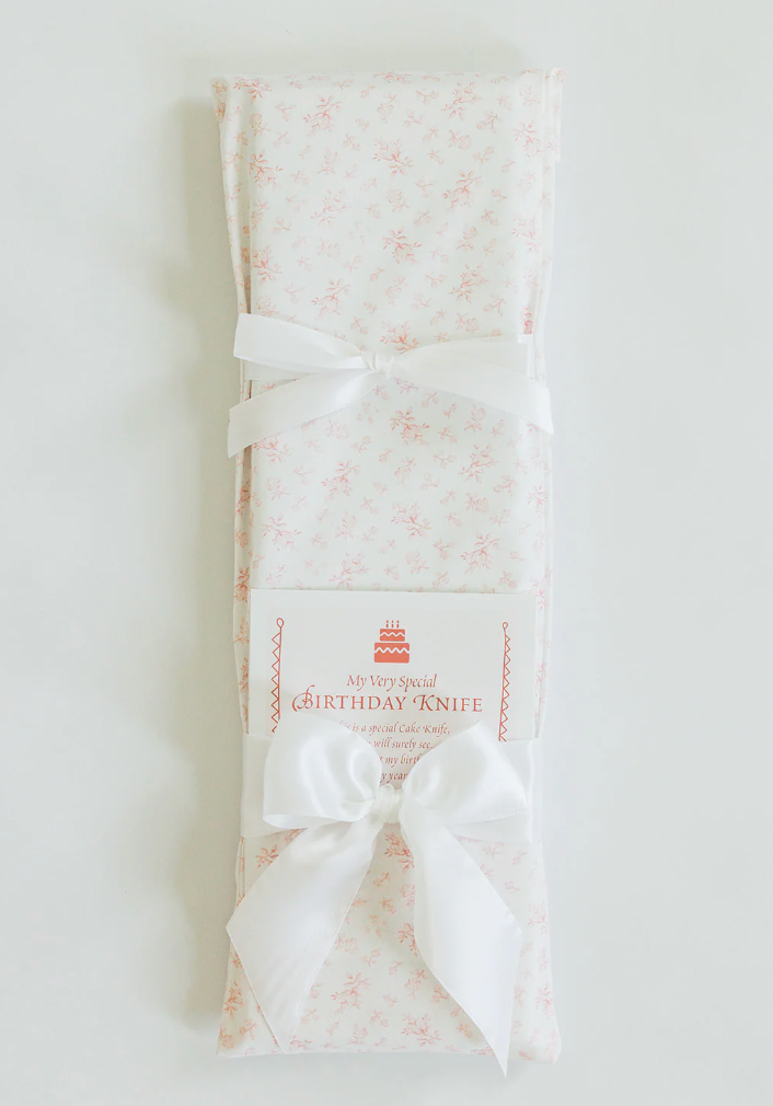 Pink Toile Birthday Knife