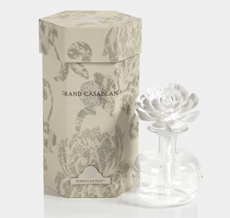 Mini Grand Casablanca Porcelain Diffuser Moroccan Peony