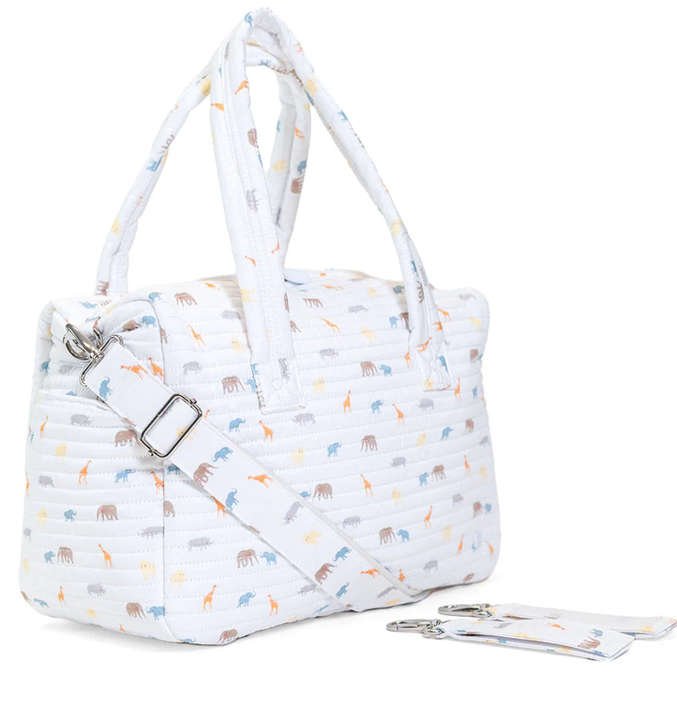 Quilted Stroller Bag Safari