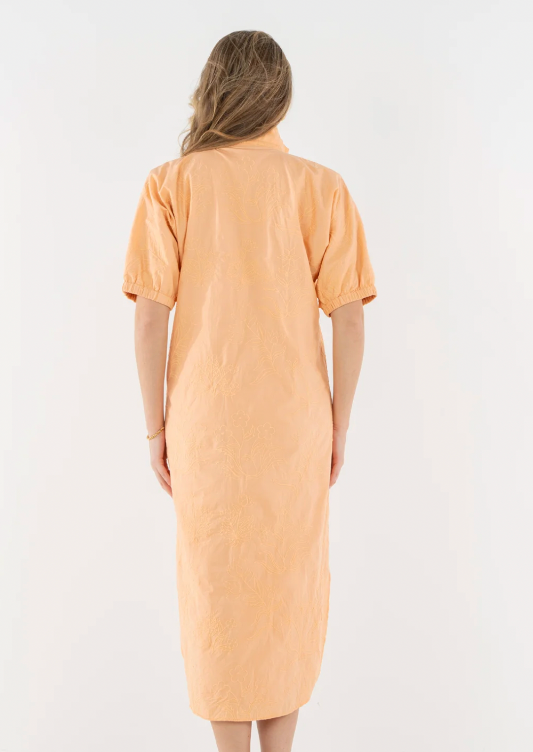 Poppy Caftan Peach Chai