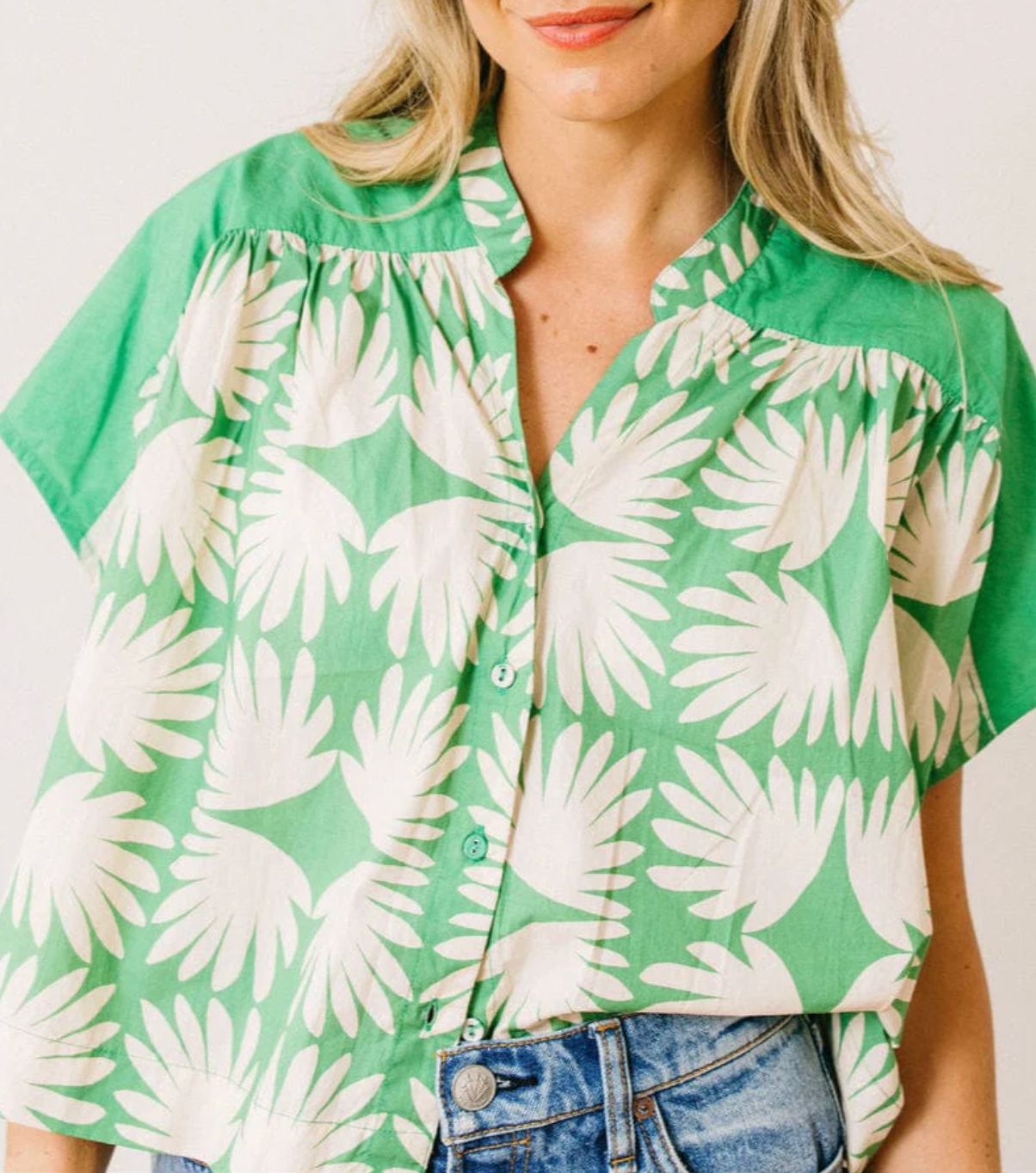 Viridian Tile Savannah Top