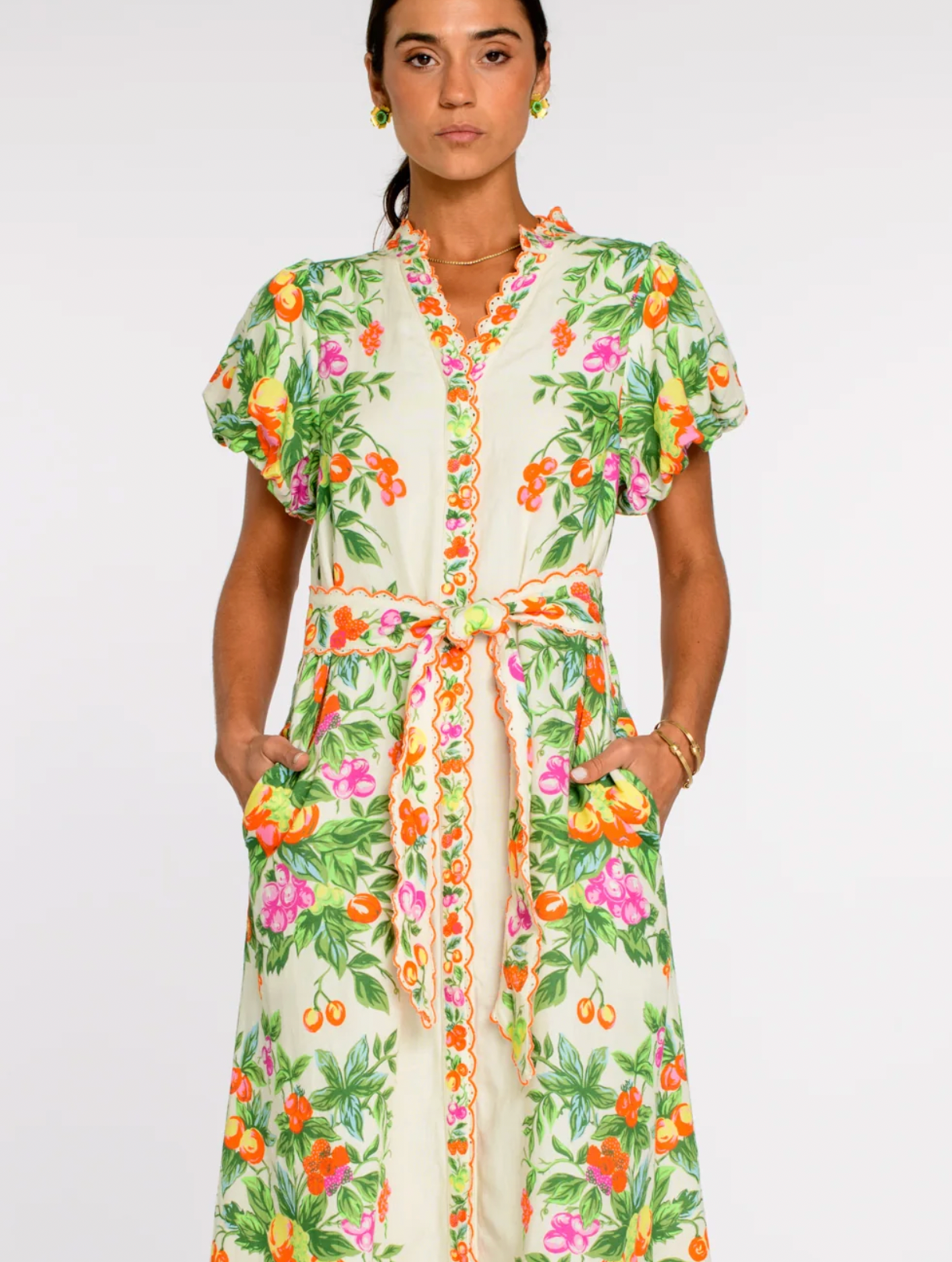 Carlisle Dress in Tea Time