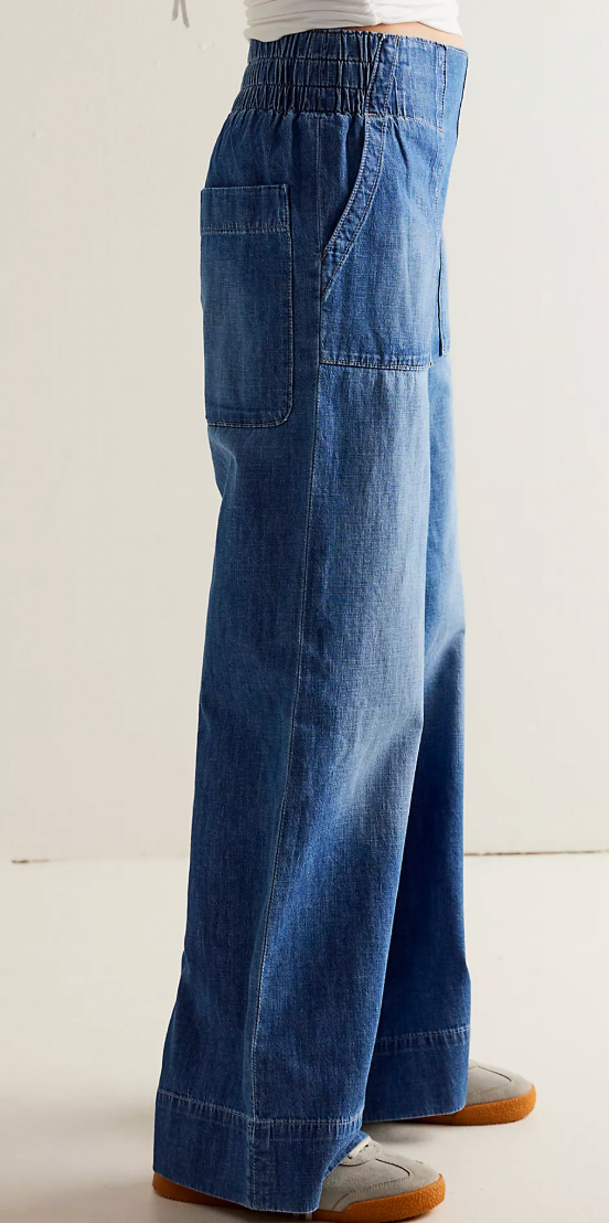 We The Free Breezy Denim Pull-On Jeans