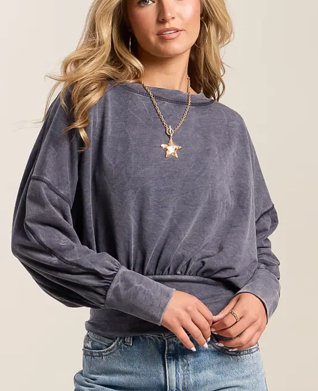 Better Together Banded Dolman Pullover