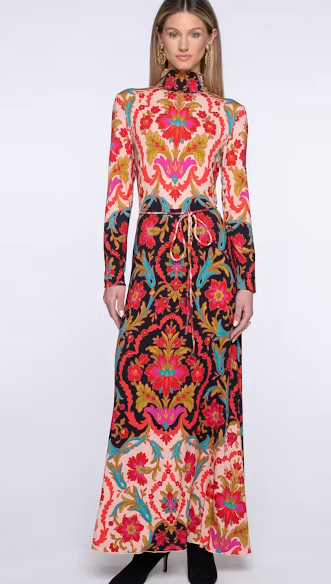 Stevie Dress Grand Tapestry