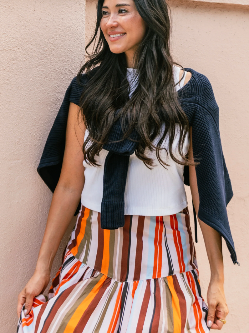 Lee Skirt Autumn Stripe