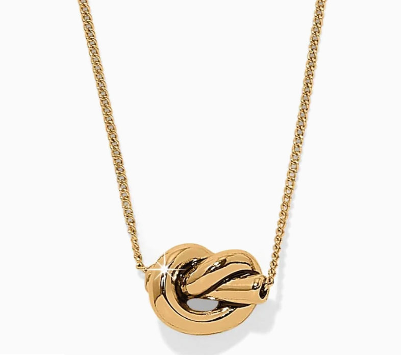Interlok Single Knot Mini Necklace