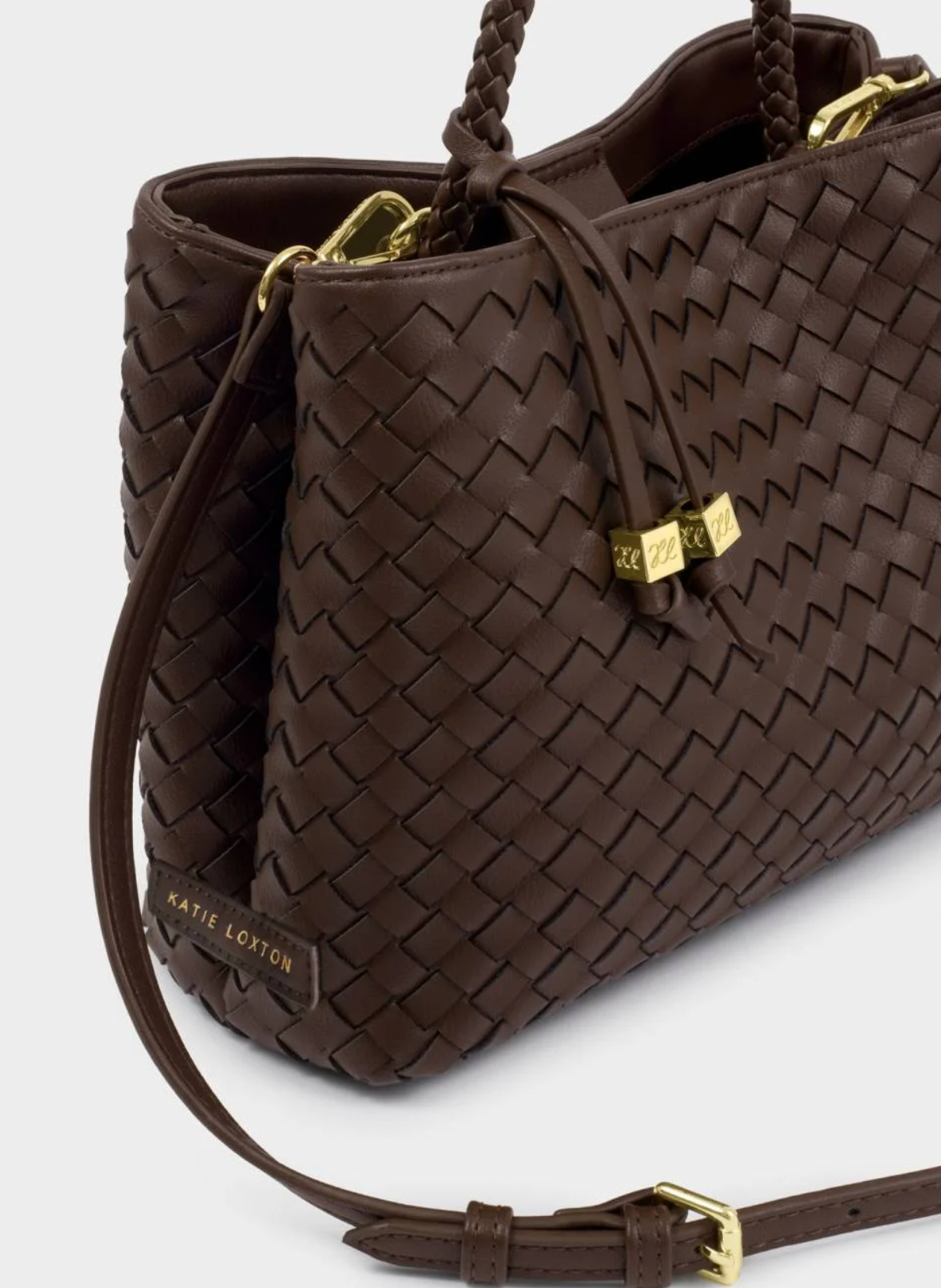 Nova Hand Woven Top Handle Bag