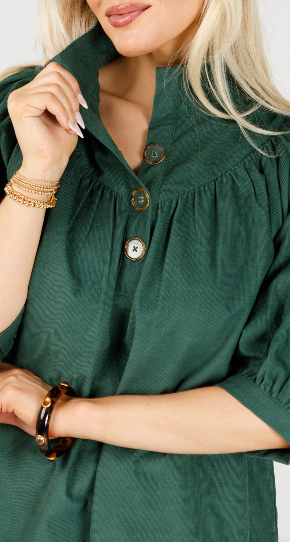 Avie Cord Fall Hunter Green