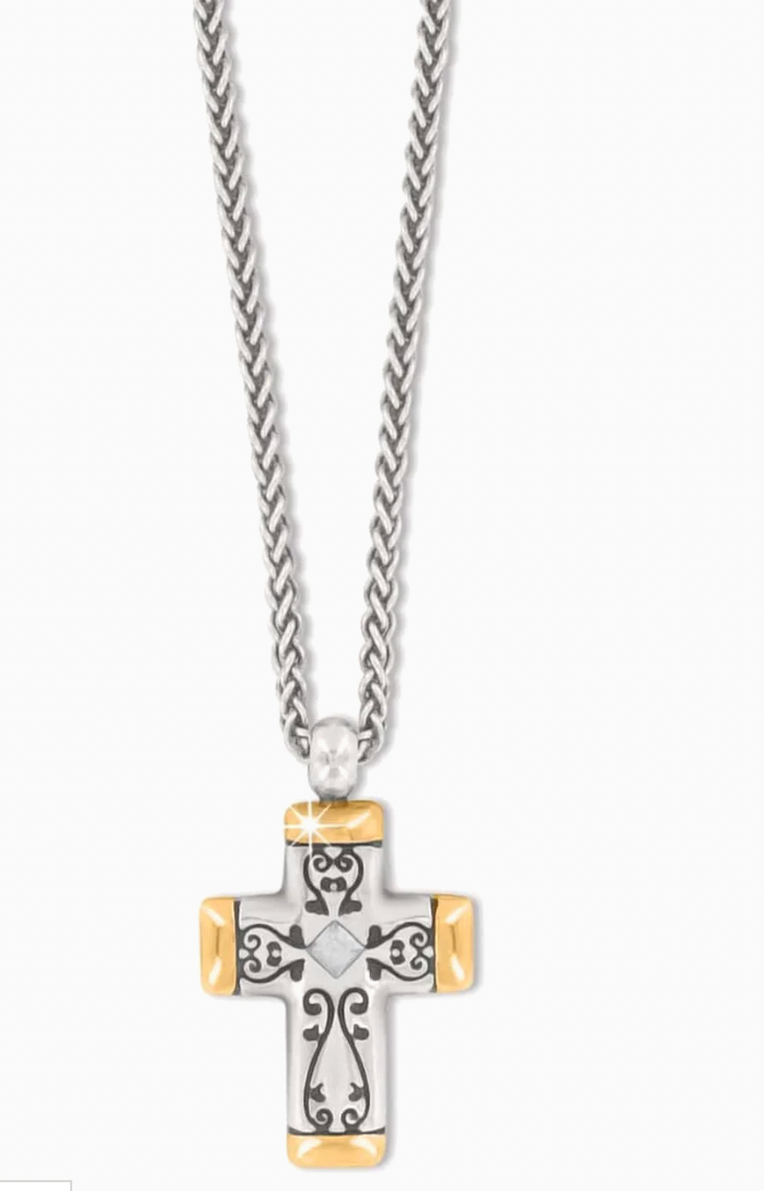 Venezia Petite Cross Necklace
