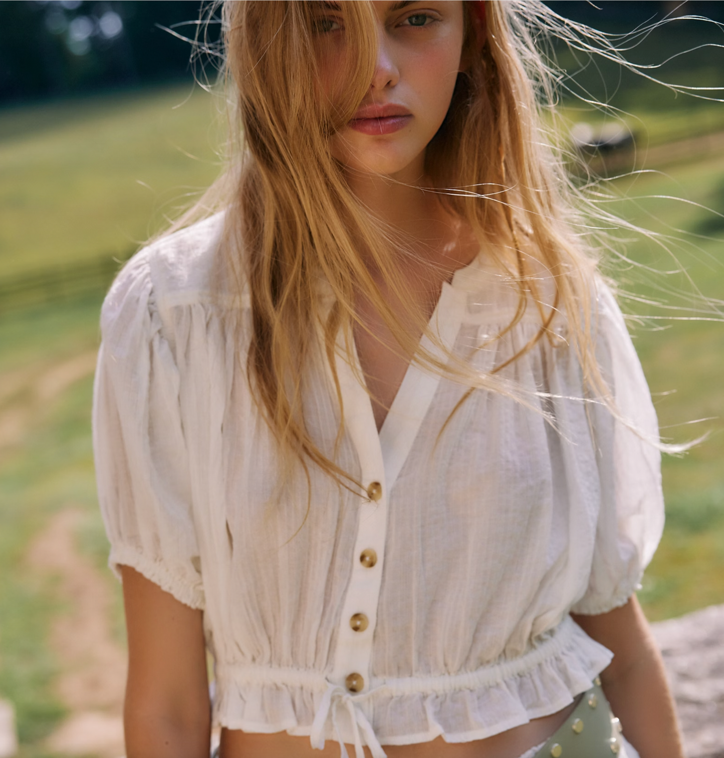 Free People Little Cloud Shirt