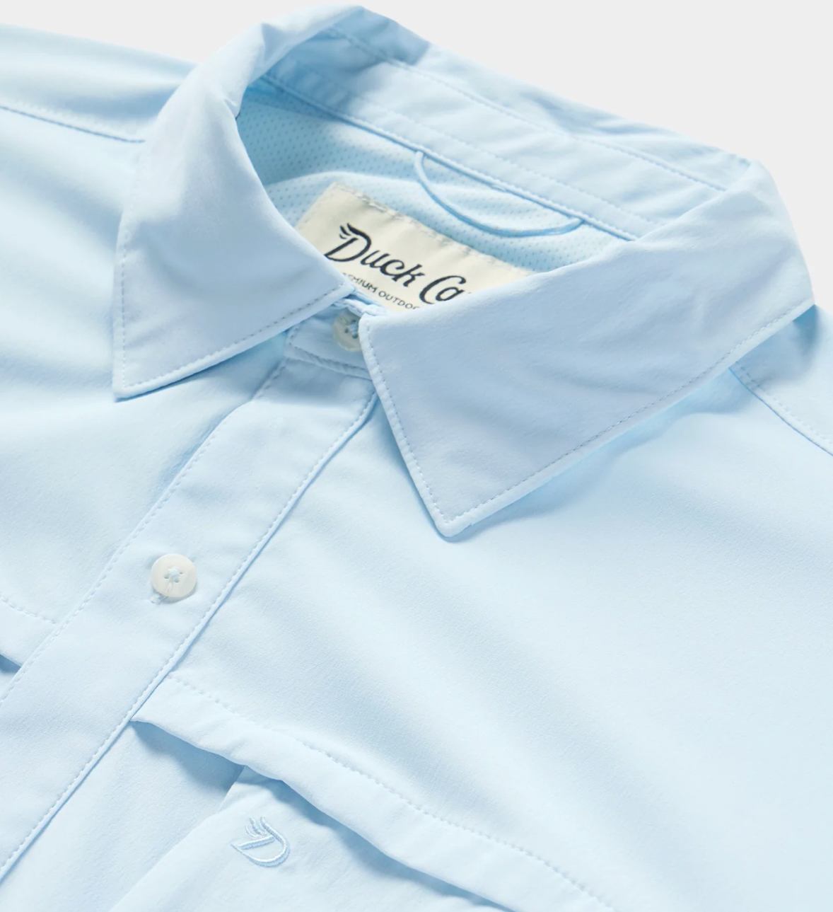 M's Lightweight Fishing Shirt Short Sleeve - Ice Water