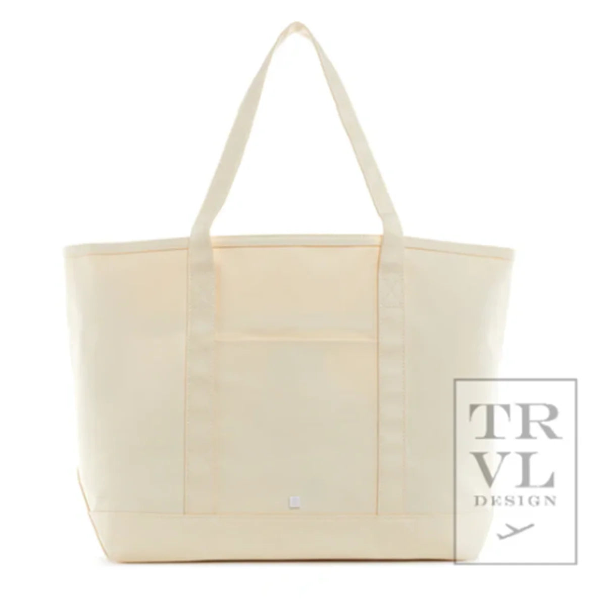 MAXI TOTE - Coated Canvas KHAKI