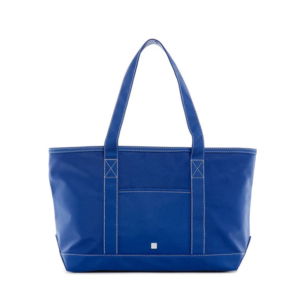 MEDIUM TOTE - Coated Canvas BLUE BELL