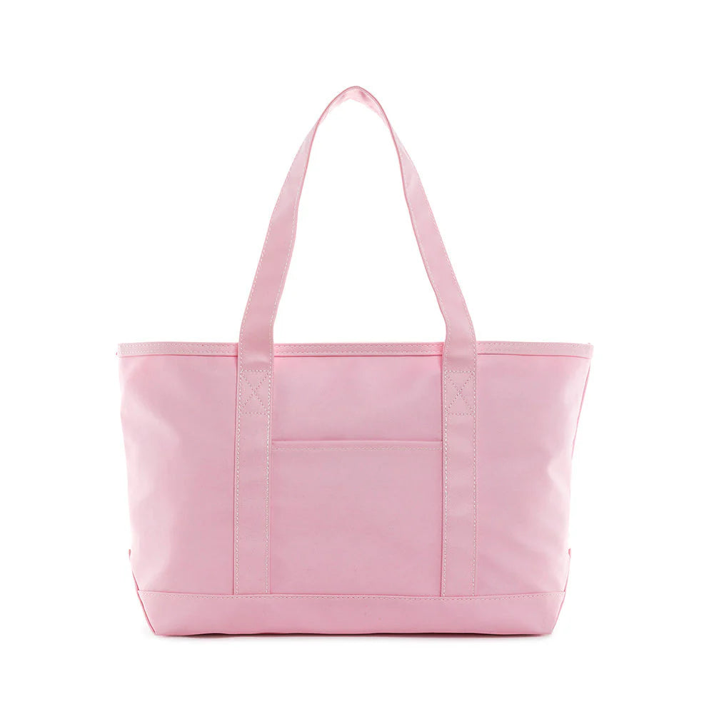 MEDIUM TOTE - Coated Canvas PEONY PINK