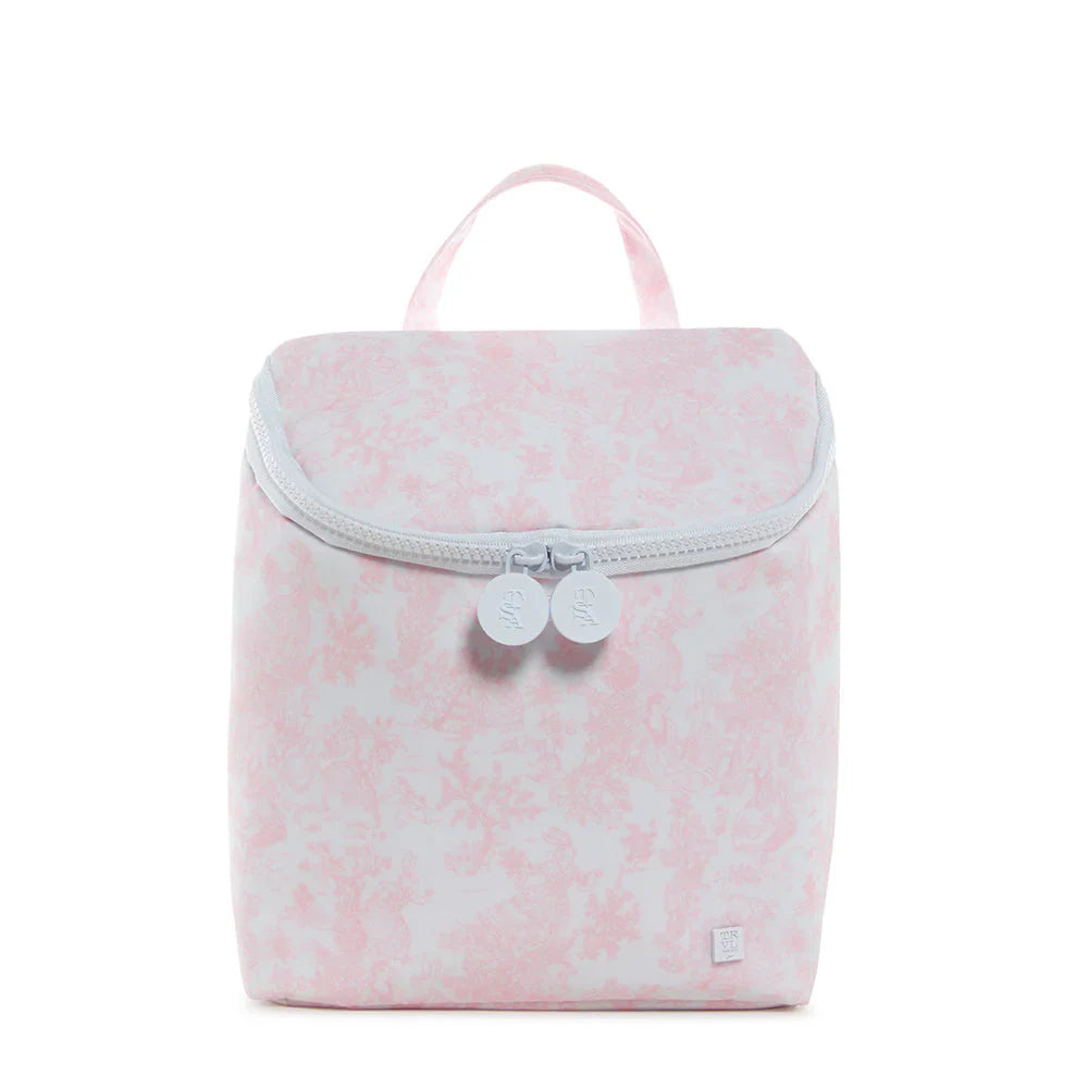 Takeaway Lunch Bag Insulate - BUNNY TOILE PINK