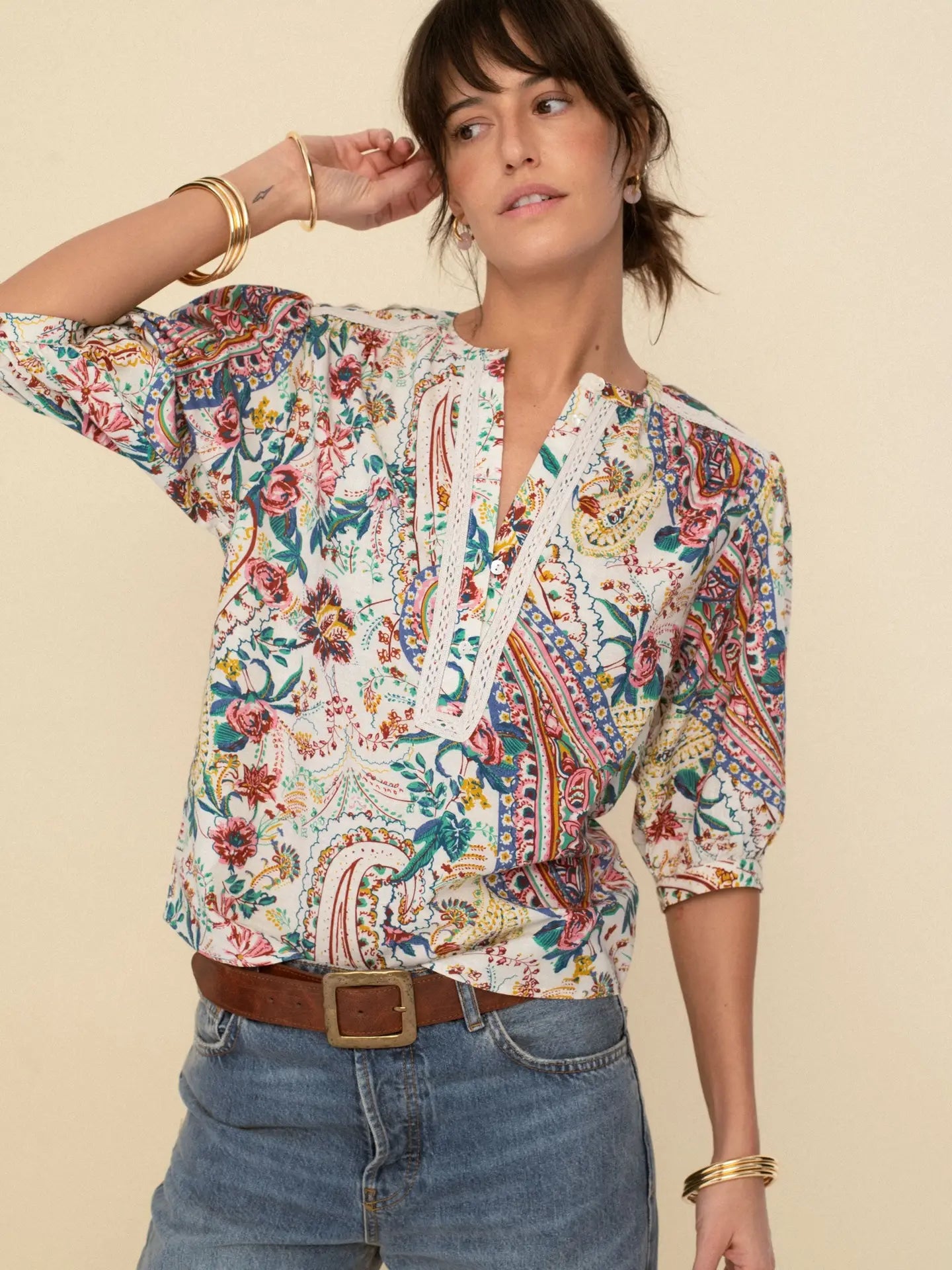 Luisa Blouse Ecru