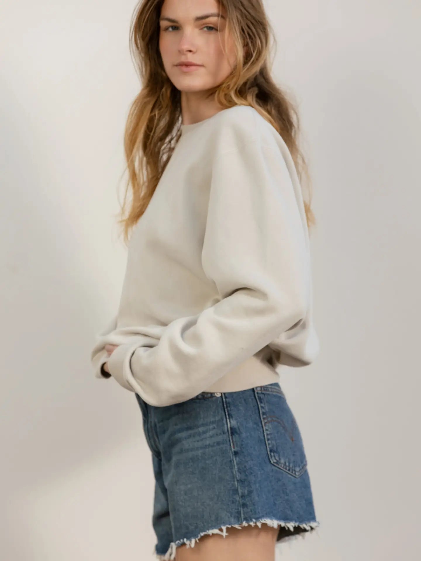 Crewneck Sweatshirt - Dune