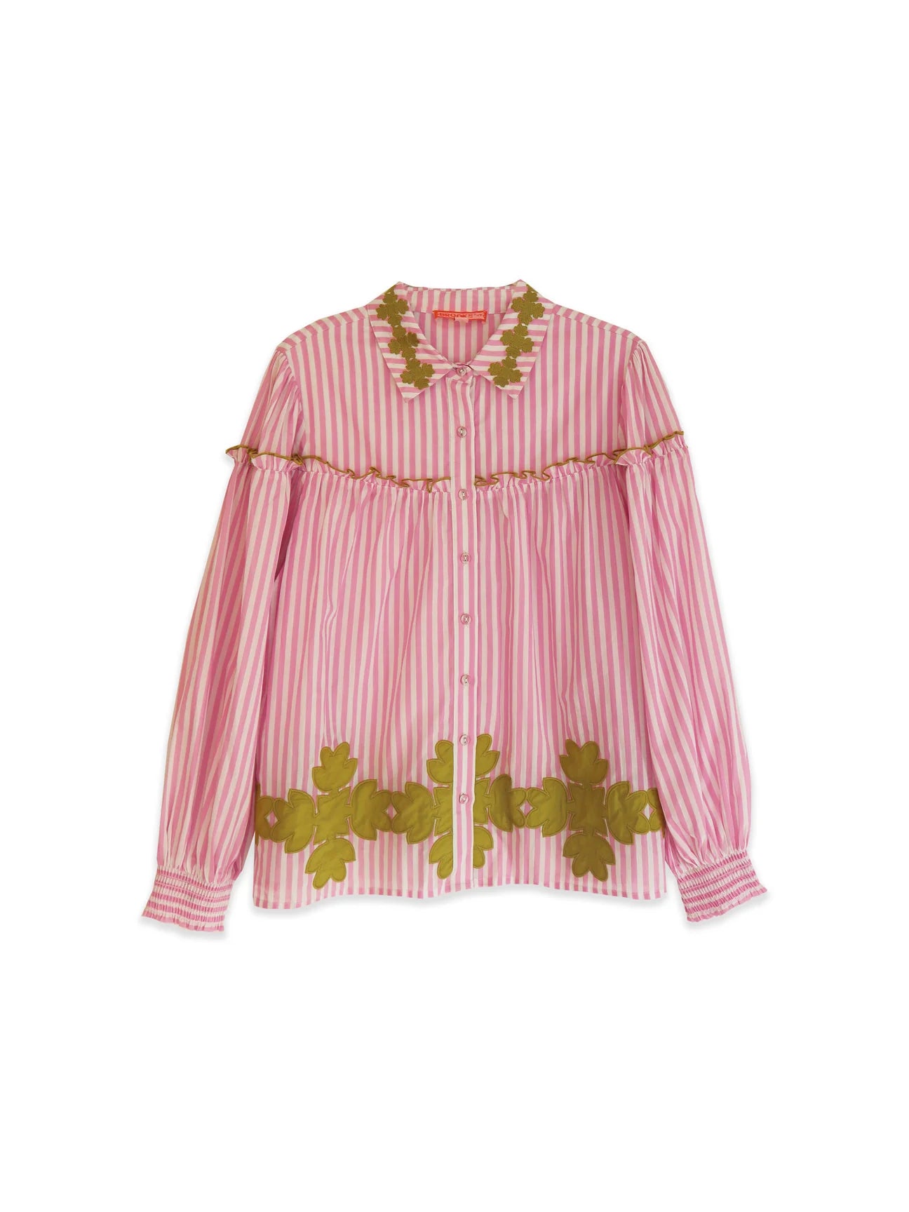 Frankie Blouse - Pink Stripe