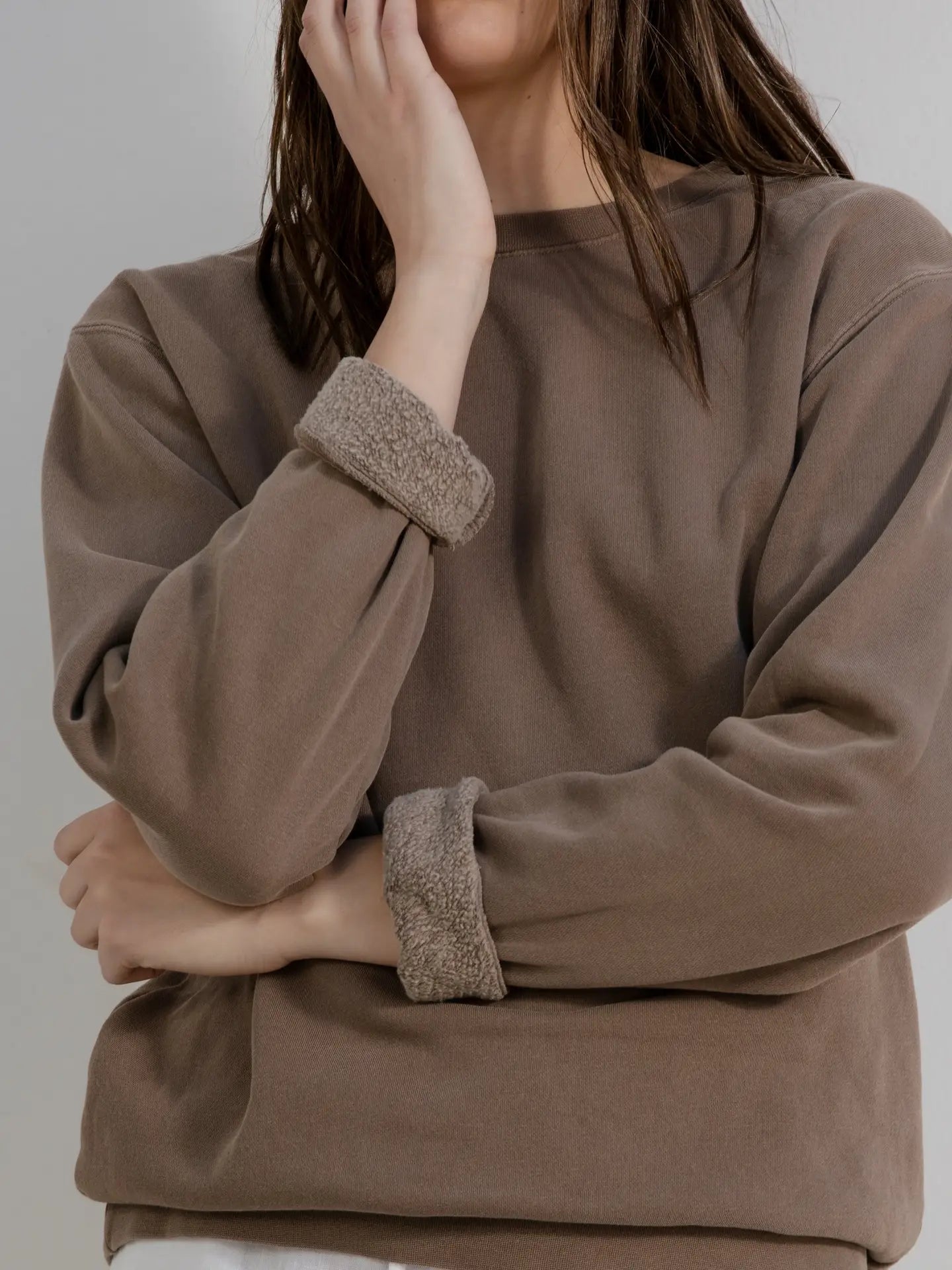 Crewneck Sweatshirt - Driftwood