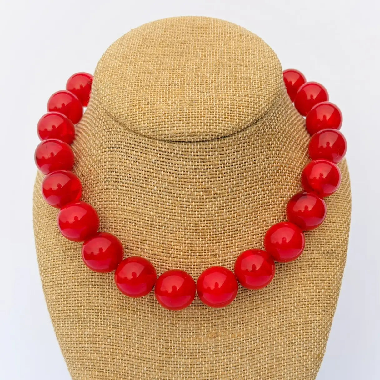 Red Bauble Necklace