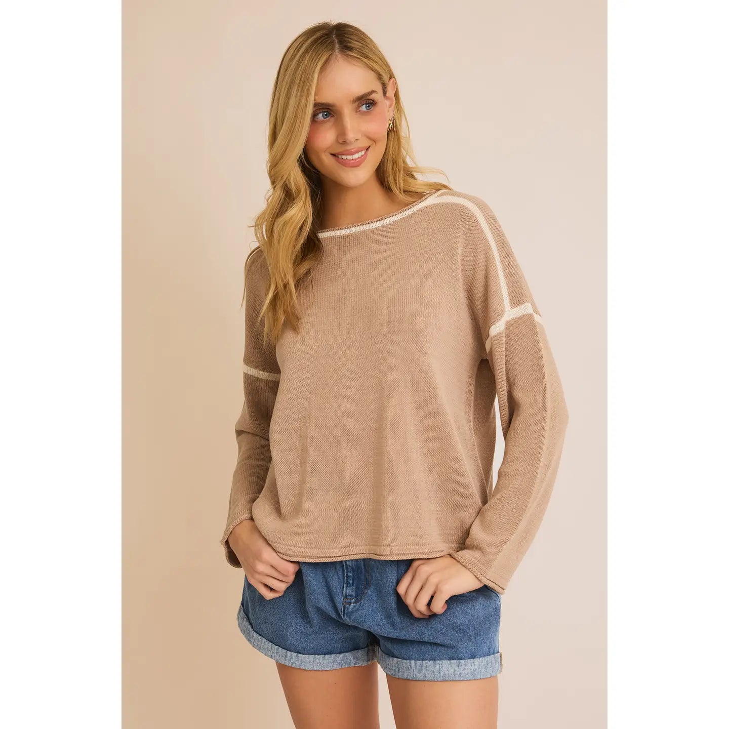 Color Contrast Sweater