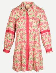 Delany Dress Garden Cheetah