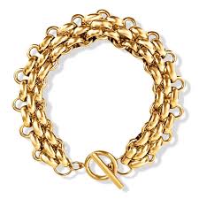Rosalinda Chunky Chain Toggle Bracelet