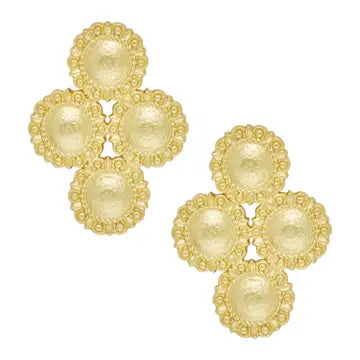 Concho Post Earrings