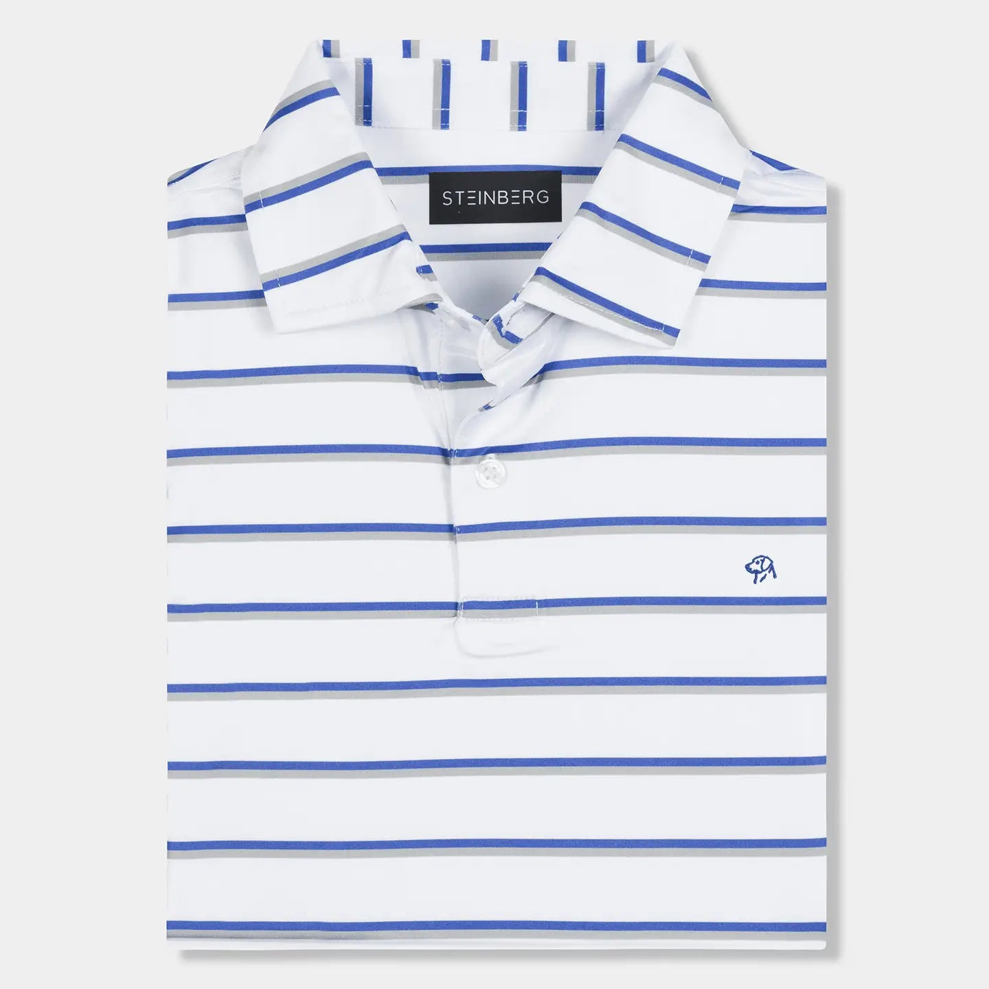 The Bluebird Stripe Lab Polo