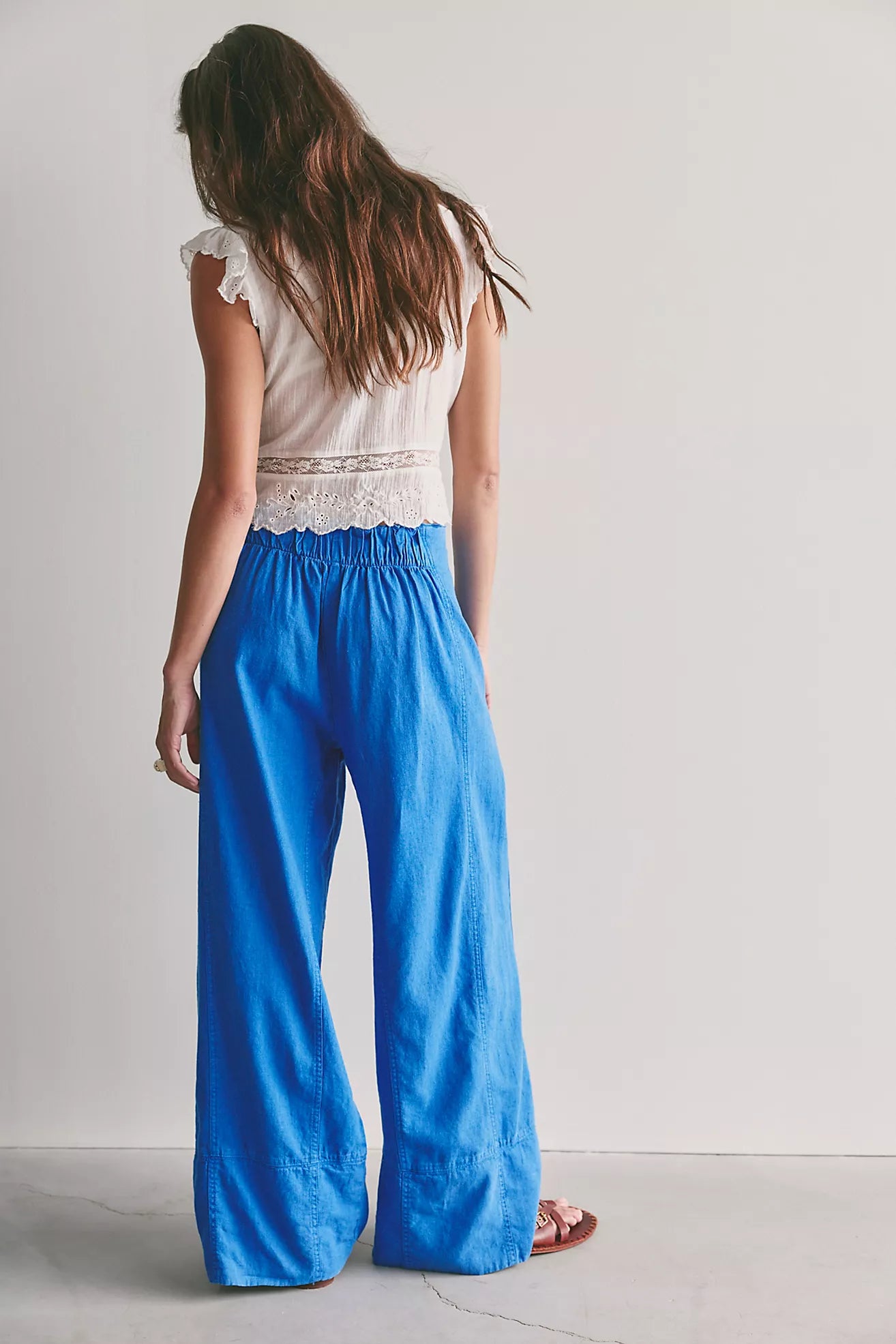Day's End Linen Pull-On Pants