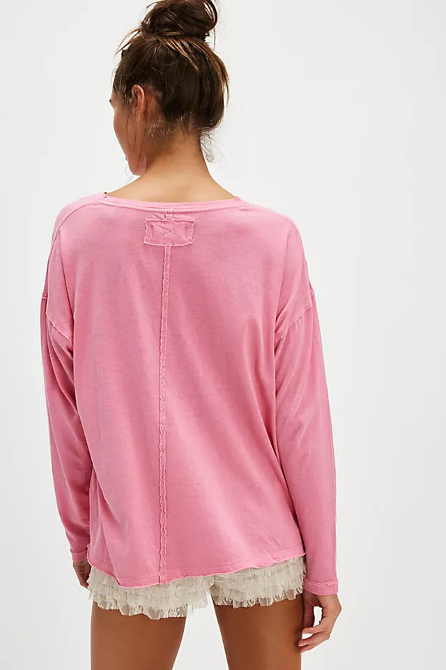 Nina Tee Long Sleeve Tee Flowering Ginger