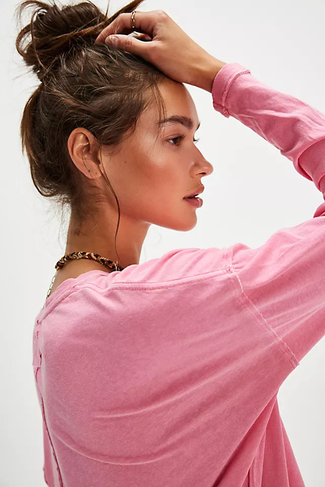 Nina Tee Long Sleeve Tee Flowering Ginger