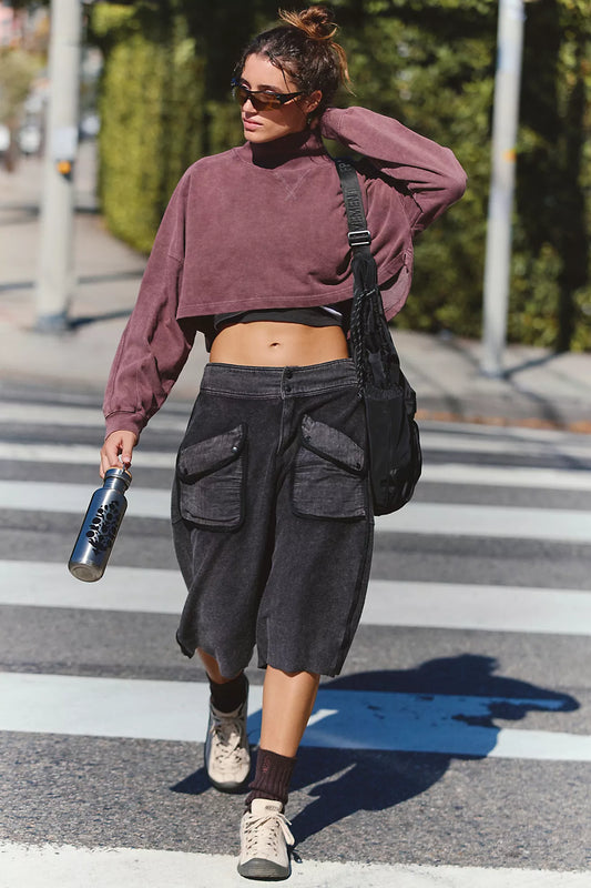 Pick up game pullover in eclipse