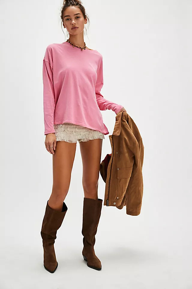 Nina Tee Long Sleeve Tee Flowering Ginger