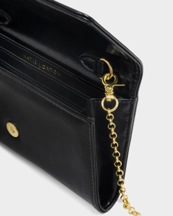 Zea Patent Purse Crossbody Black Patent