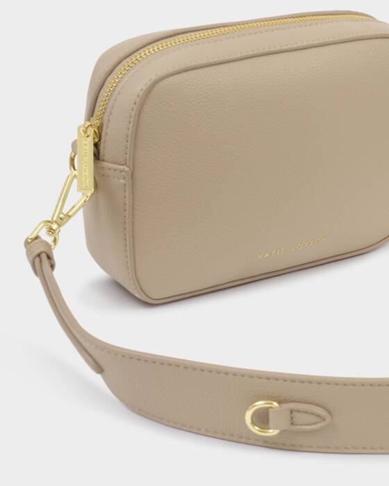 Avery Small Light Taupe Crossbody