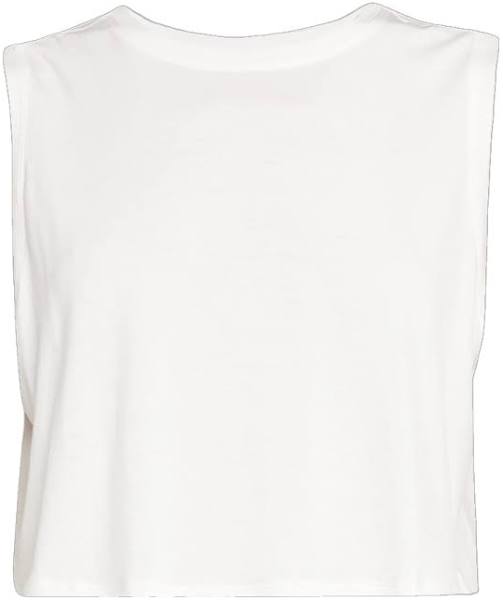 Sienna Jersey Tank White Splits59
