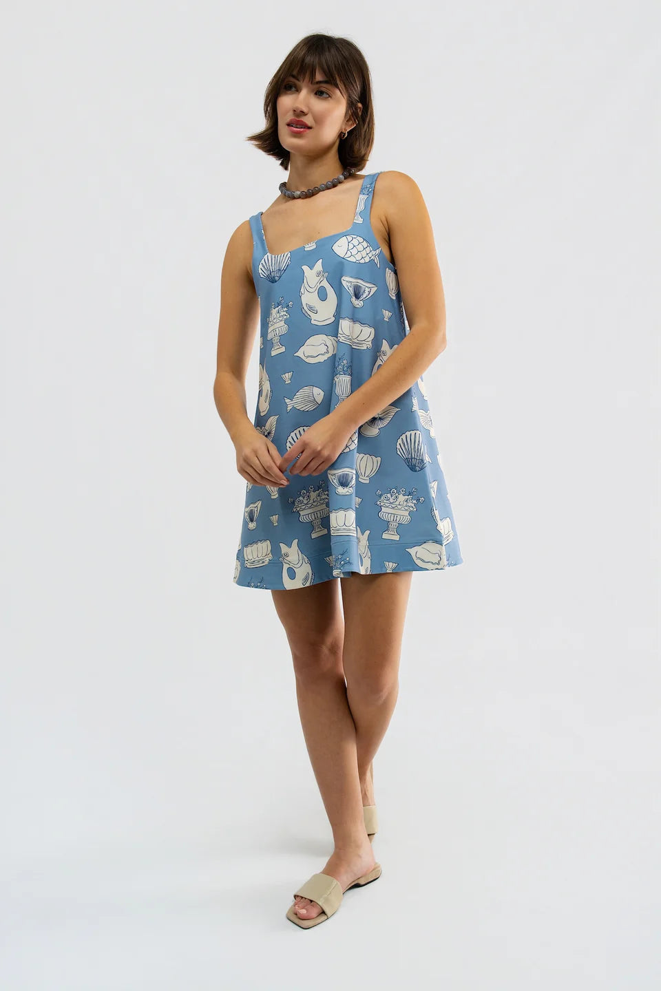 Helen Dress - Ocean Vase