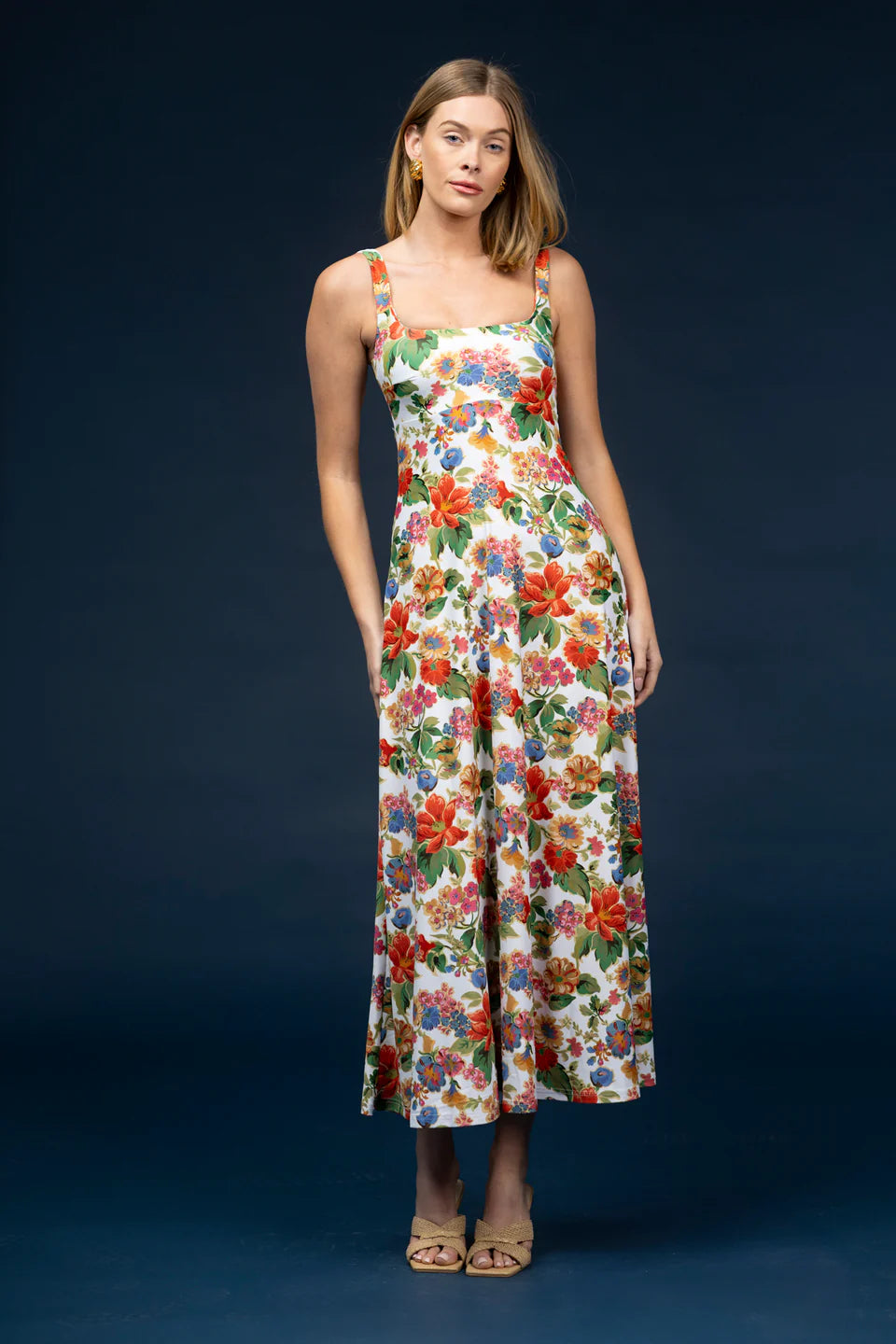 Paloma Dress in Evetide Garden