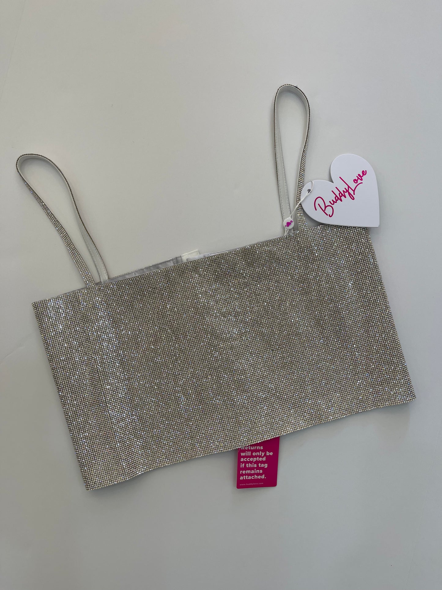 Buddy Love Girly Girl Silver Tank