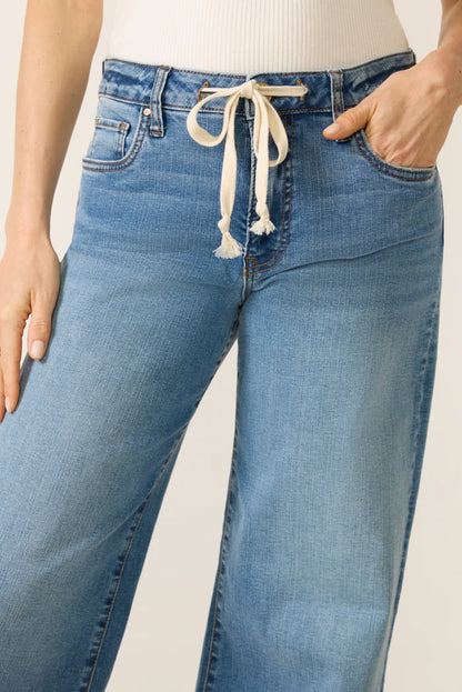 Maya Drawstring Wide Leg Pant Protect