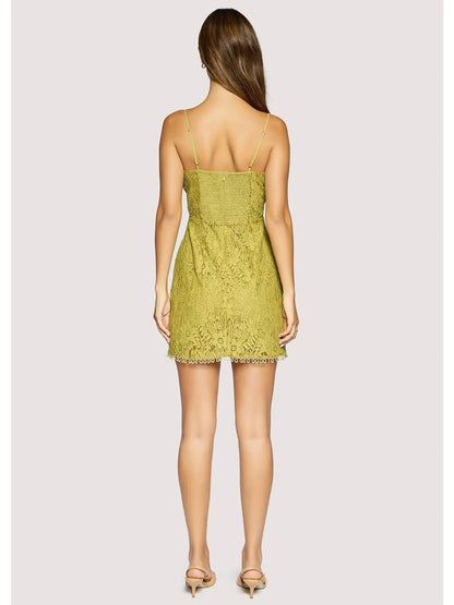 Serafina Mini Dress - Summer Green