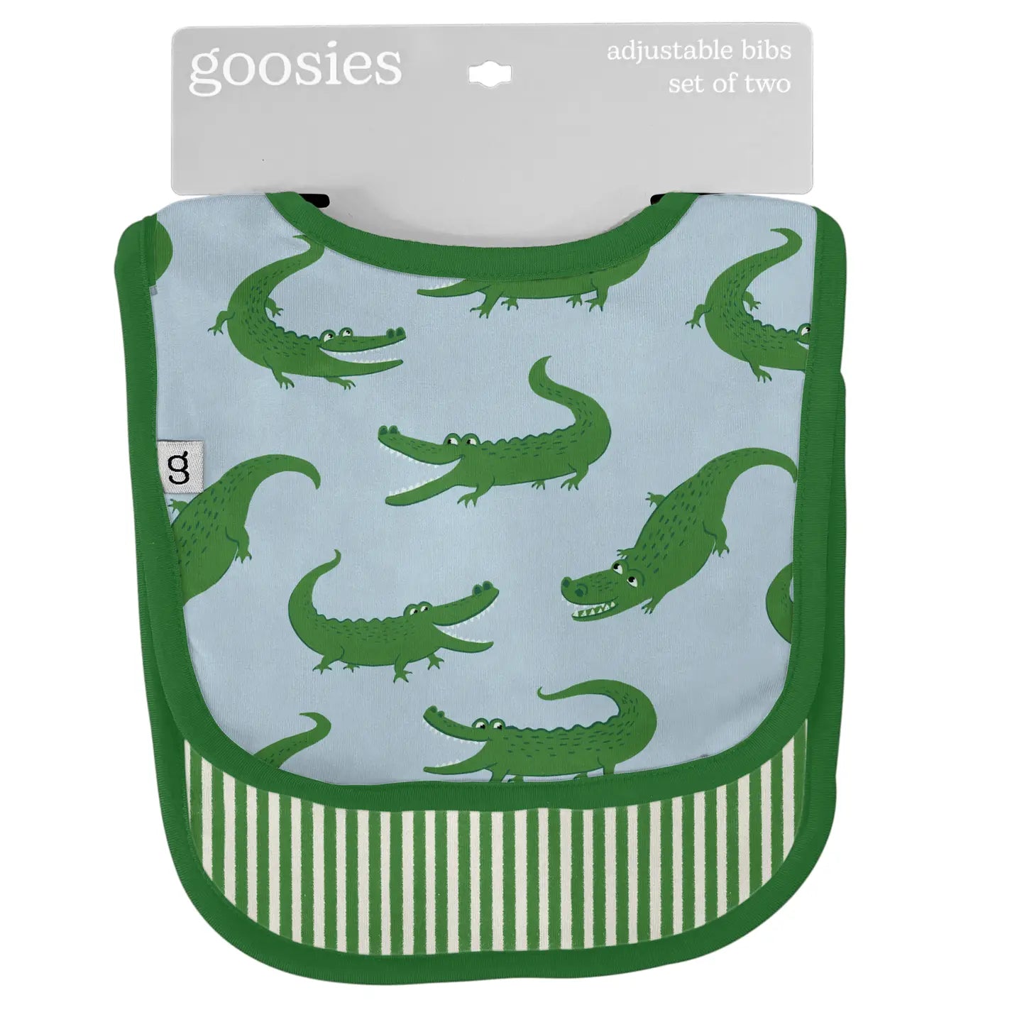 Blue Alligators - Bib Set