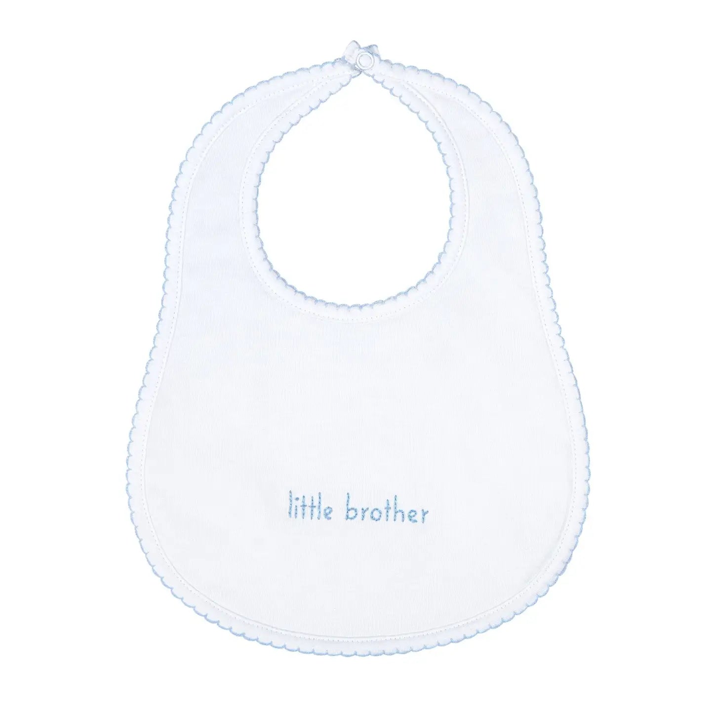 Little Brother Embroidered Bib